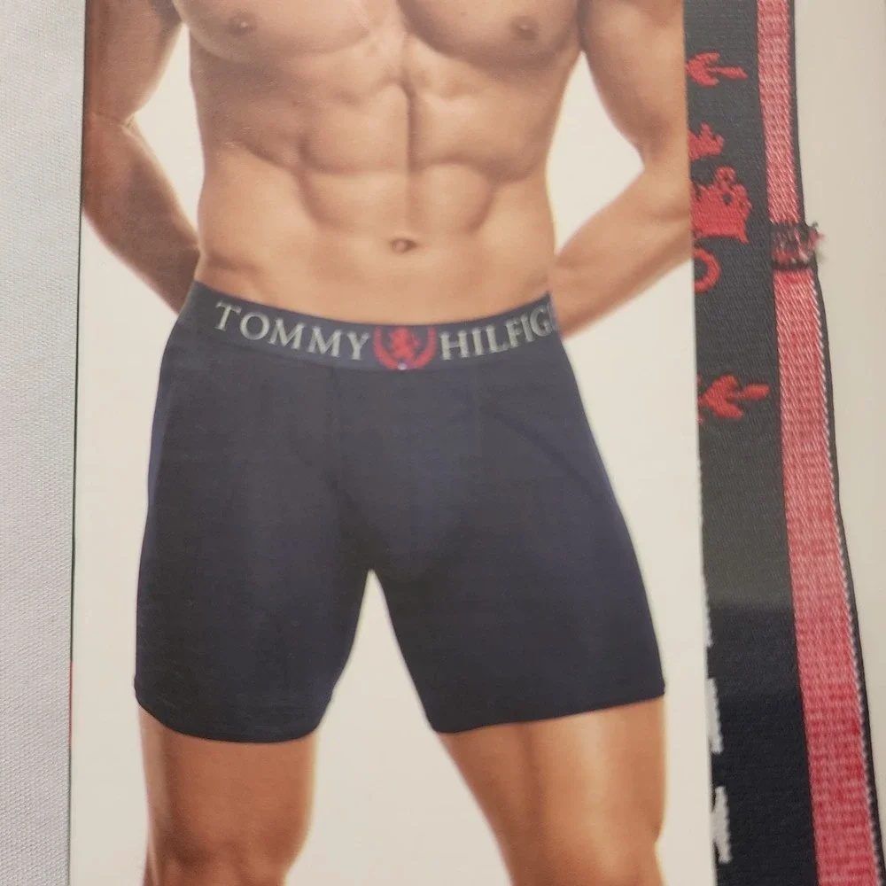 Tommy‎ Hilfiger Men's Single Boxer Brief Autentic Stretch Green Size M